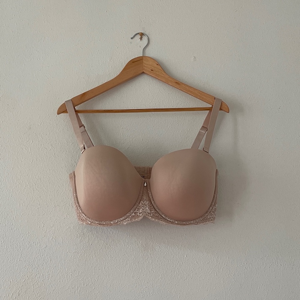 Torrid Underwire Bra Lightly Lined Tan Coastal Chic